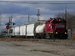 HLCX 1042 on the Yard Lead 